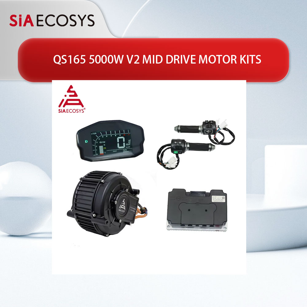 QSMOTOR QS165 V2 5000W 72V 35H – Mid Drive Motor Kit 72V 5000W Bewertung und Preis