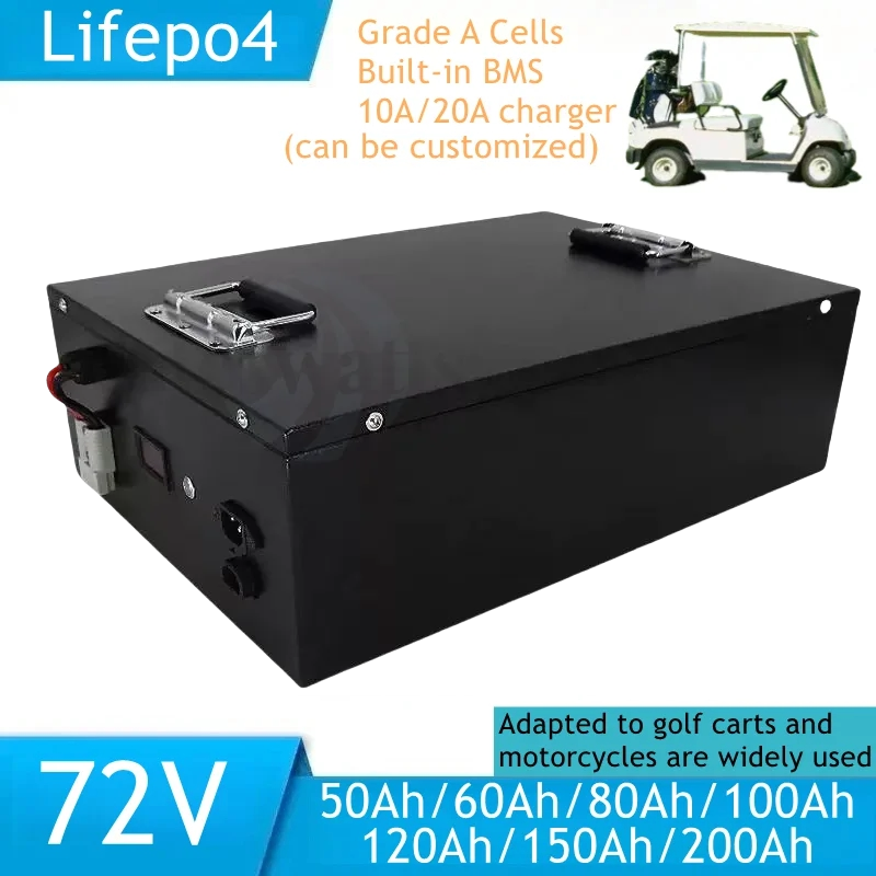 Lifepo4-Akku 72 V mit Bluetoot – Lifepo4 72V 100Ah Battery Pack Ev Bewertung und Preis