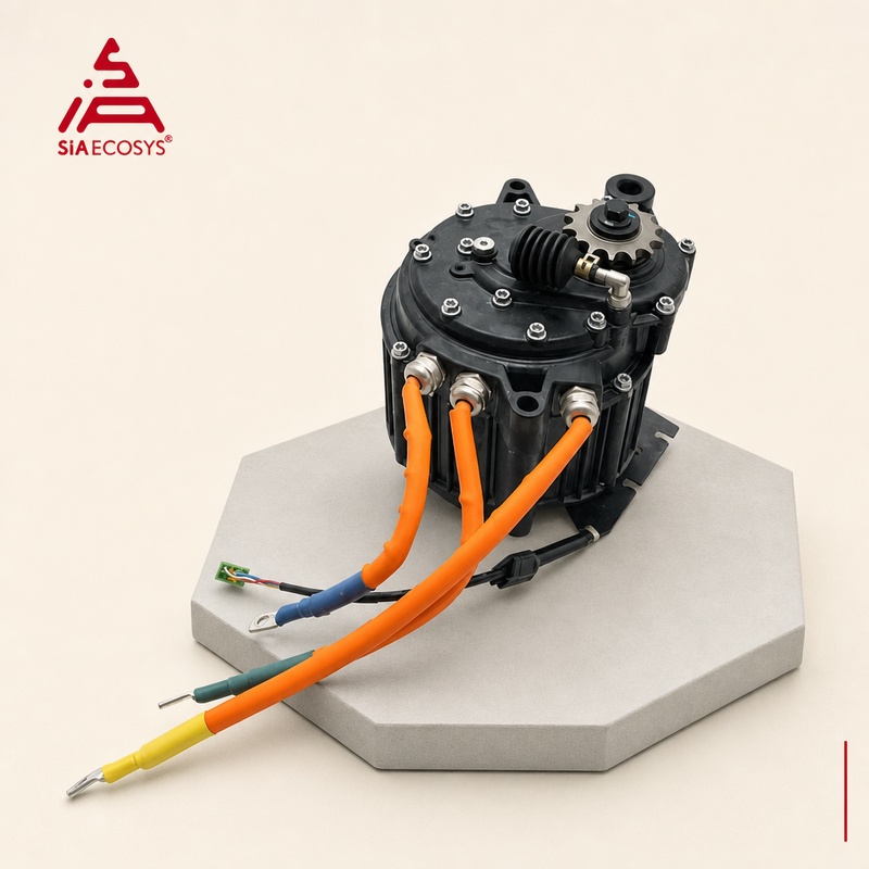 QSMOTOR J155A-36 5000W 72V Hai – Mid Drive Motor Kit 72V 5000W Bewertung und Preis