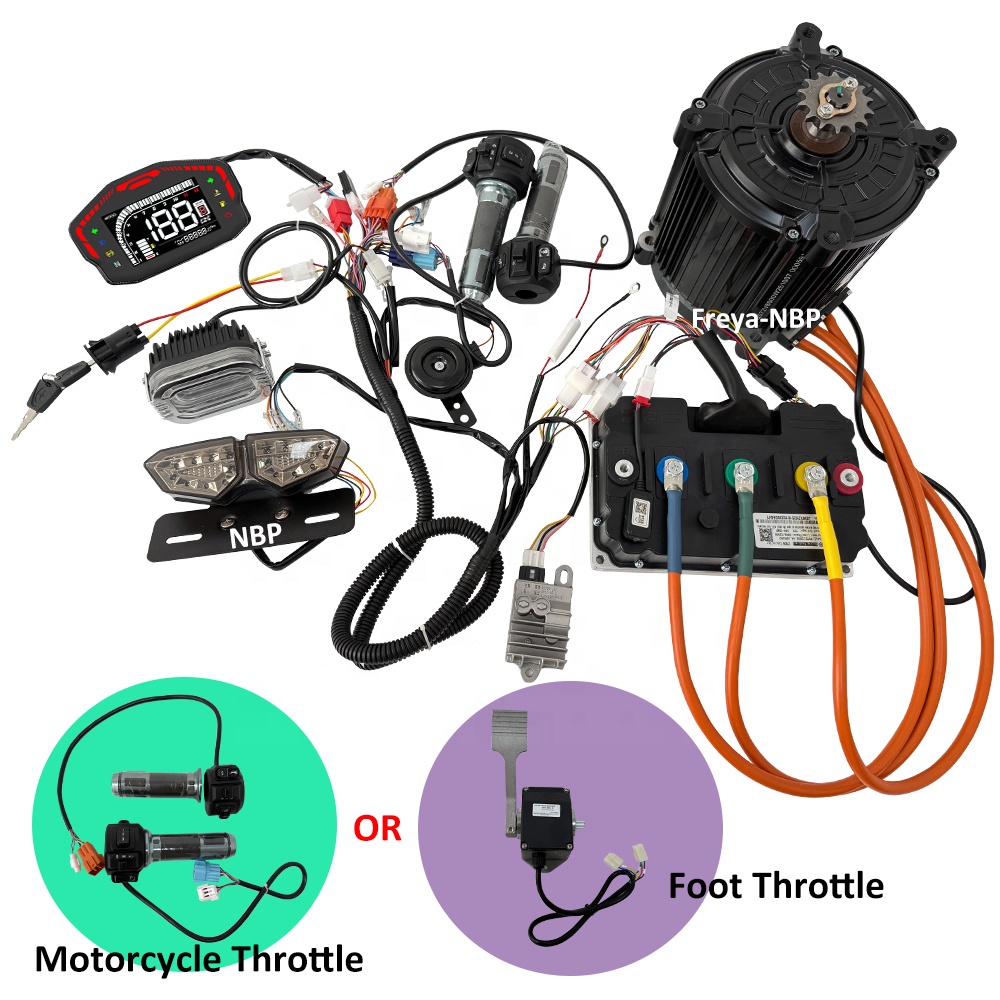 QS180 72-96V 8000W Mittelmotor – Fardriver Nd72850 Controller Bewertung und Preis