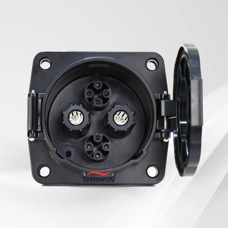 CHAdeMO EV-Buchse 80A 125A 150 – Chademo Inlet Socket 125A Ev Bewertung und Preis