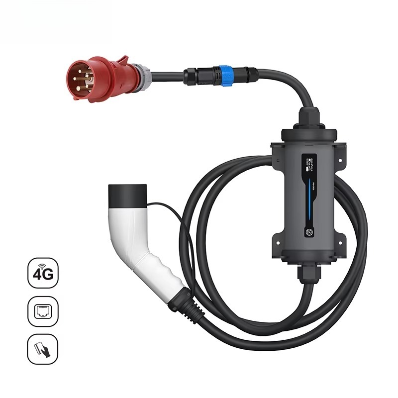 Typ 2 auf Rote CEE-Stecker Ele – Type 2 Portable Ev Charger 11Kw Cee Bewertung und Preis