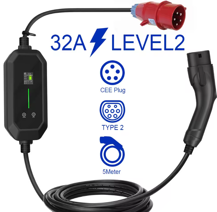 TARY 32a 3 Phasen 22 kW Gb/t a – Ev Charger Type 2 22Kw 32A 3 Phase Bewertung und Preis