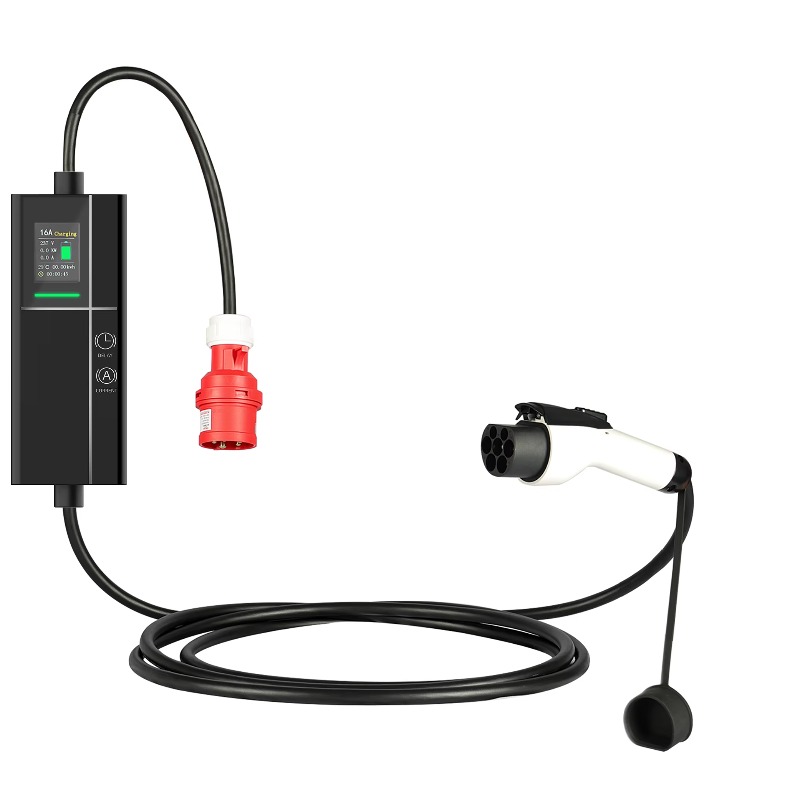 32A 3-phasig einstellbares tra – Type 2 Portable Ev Charger 11Kw Cee Bewertung und Preis